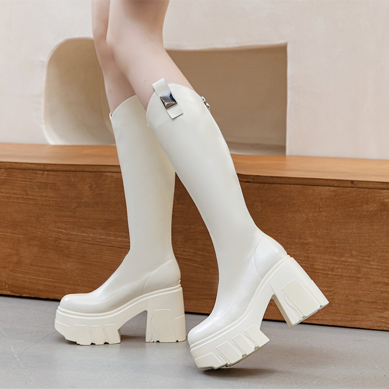 Sock Boot Women - DIMANYU 11cm High Heel Women's Long