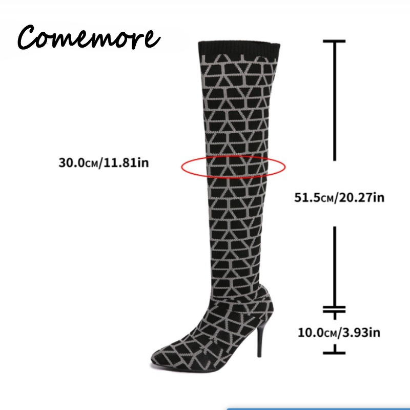 Comemore Women's 2026 Spring A - Sock Boot Women recension och pris