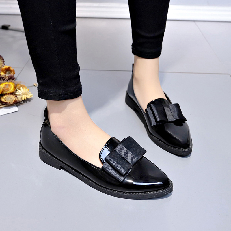 Black/ Wine Red Patent Leather - Women Shoes On Sale recension och pris