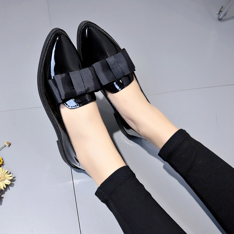 Black/ Wine Red Patent Leather - Women Shoes On Sale recension och pris