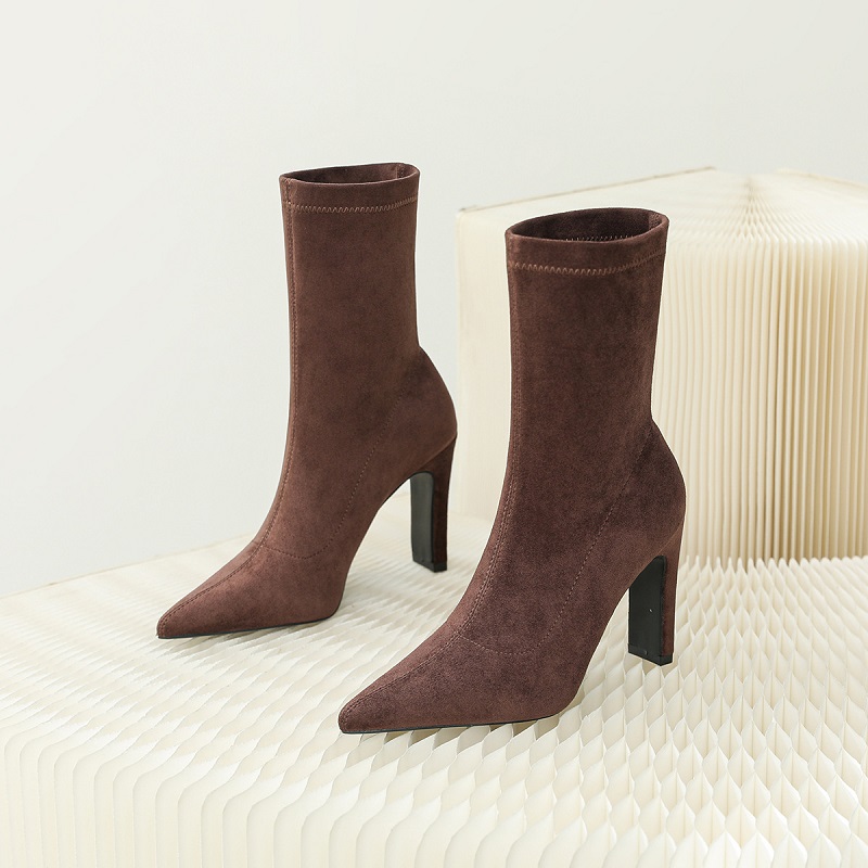 Eilyken Winter Thick Heel Sock - Sock Boot Women recension och pris