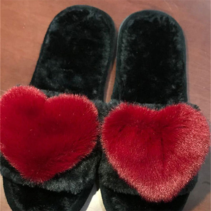 crriflz Women's Plush Heart Sl - Women Shoes On Sale recension och pris