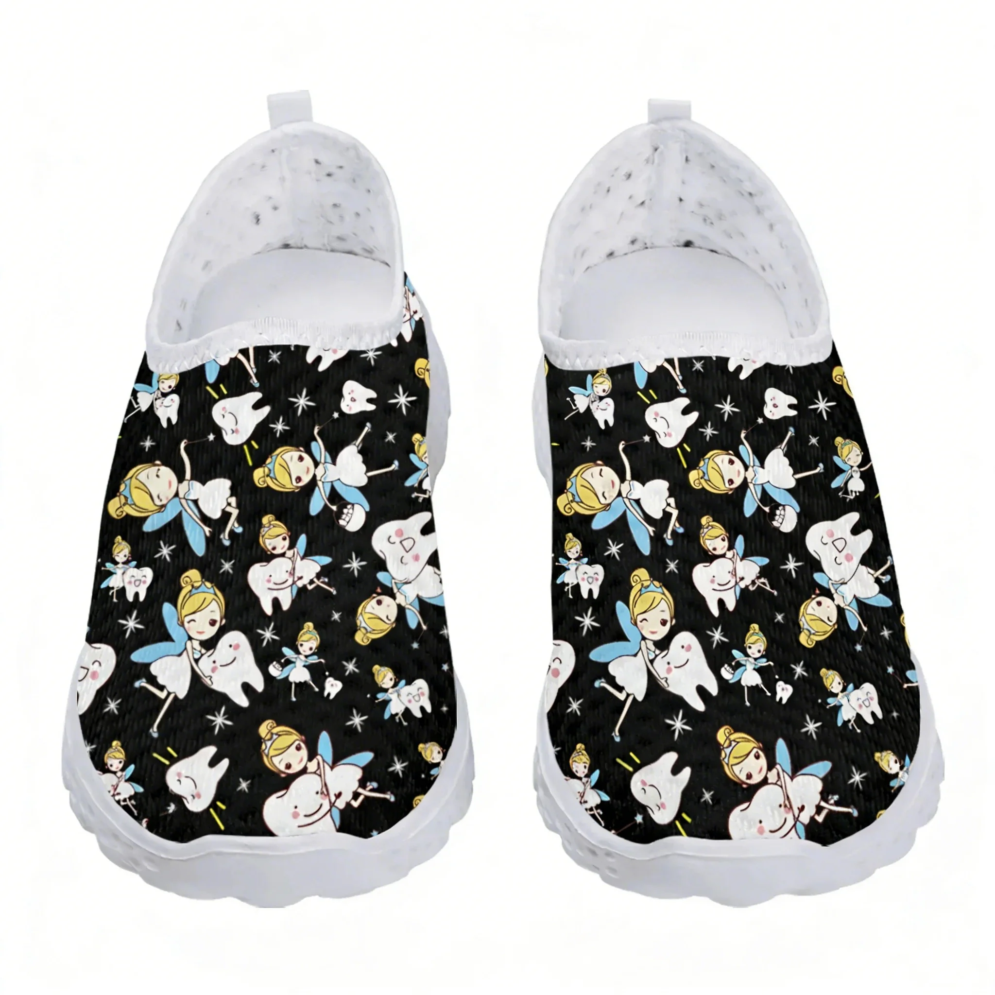 Cute Cartoon Nurse Elf/Teeth M - Women Shoes Tennis recension och pris