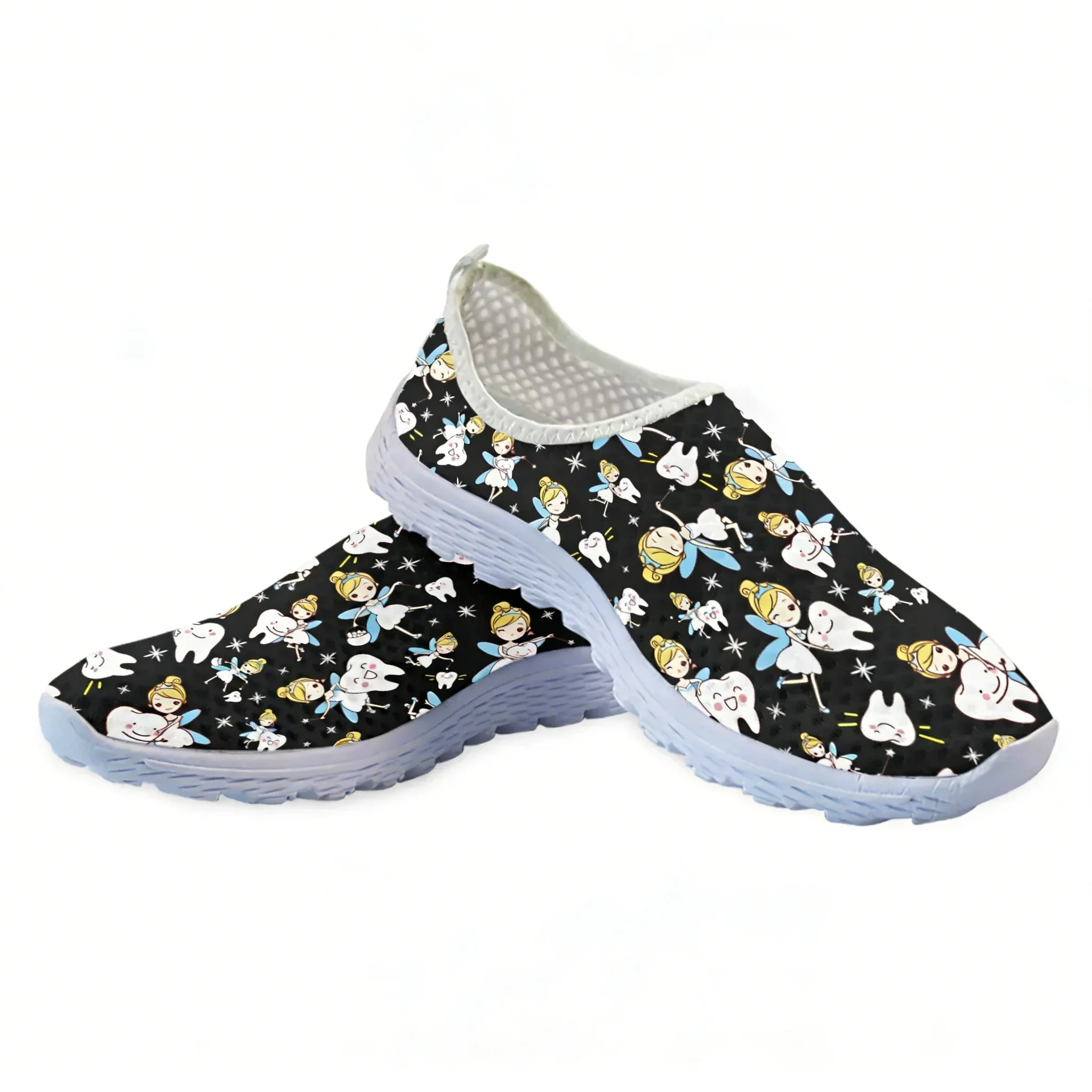 Cute Cartoon Nurse Elf/Teeth M - Women Shoes Tennis recension och pris