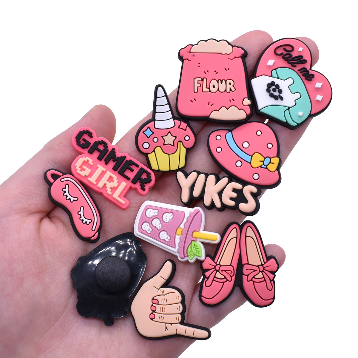 Cute Pink Shoe Charms Decorati - Women'S Shoes Crocs recension och pris