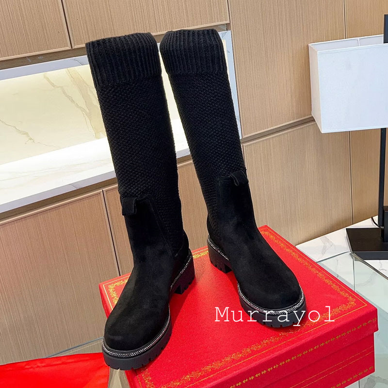 Knee High Boots Autumn Winter  - Sock Boot Women recension och pris