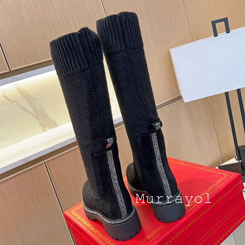 Knee High Boots Autumn Winter  - Sock Boot Women recension och pris