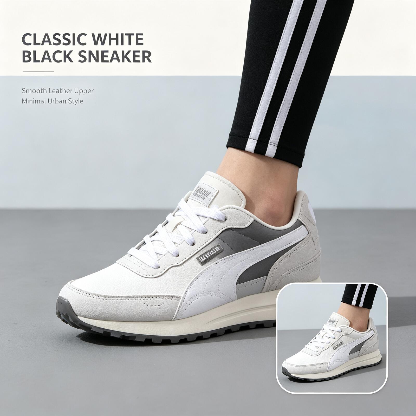 PUMA Men White Black Low Top S - Women Shoes Jordan recension och pris