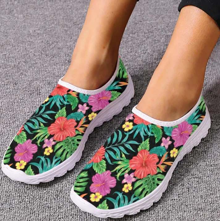 Hawaiian Hibiscus Loafers Trop - Women Shoes Tennis recension och pris