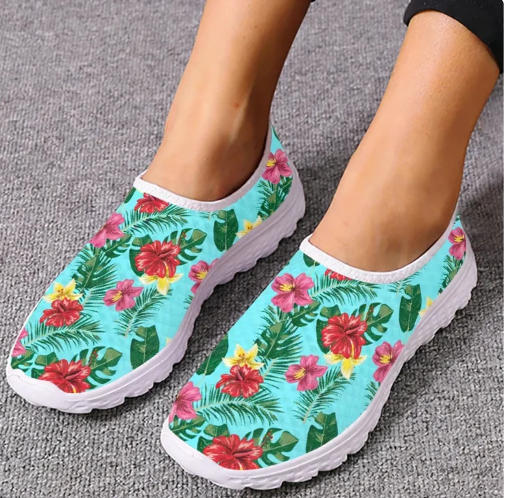 Hawaiian Hibiscus Loafers Trop - Women Shoes Tennis recension och pris