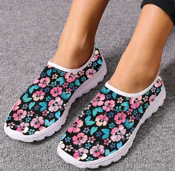Hawaiian Hibiscus Loafers Trop - Women Shoes Tennis recension och pris