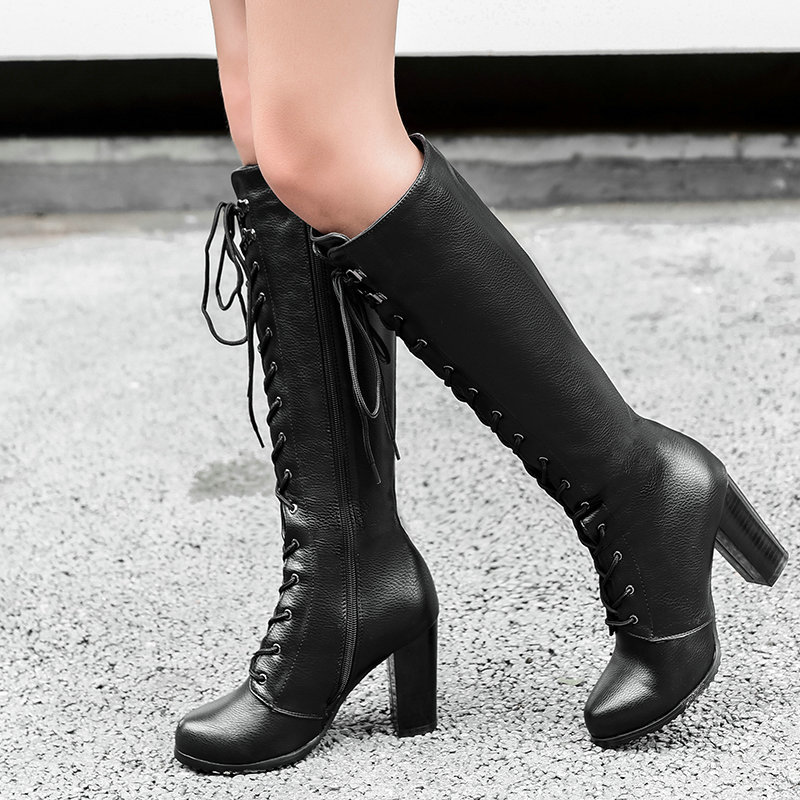 Women's Boots Thick High Heels - Sock Boot Women recension och pris
