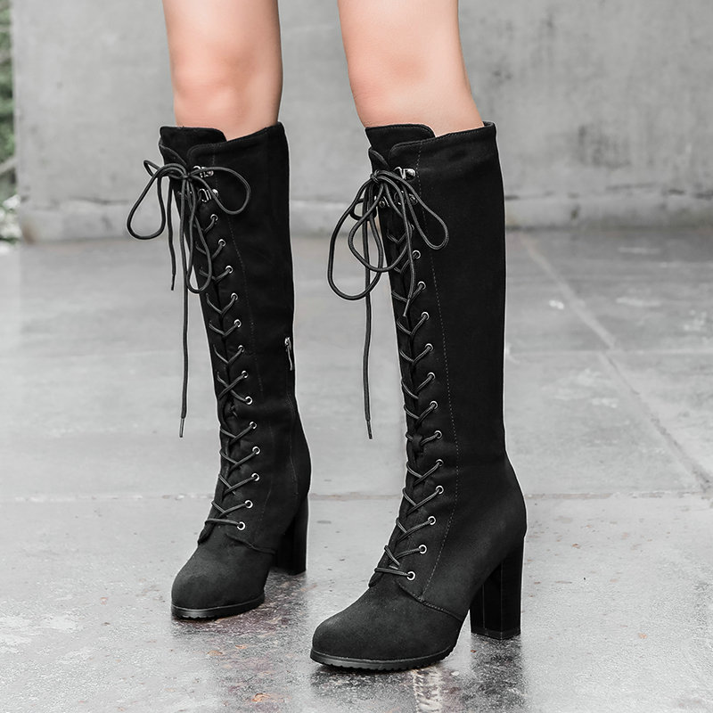 Women's Boots Thick High Heels - Sock Boot Women recension och pris